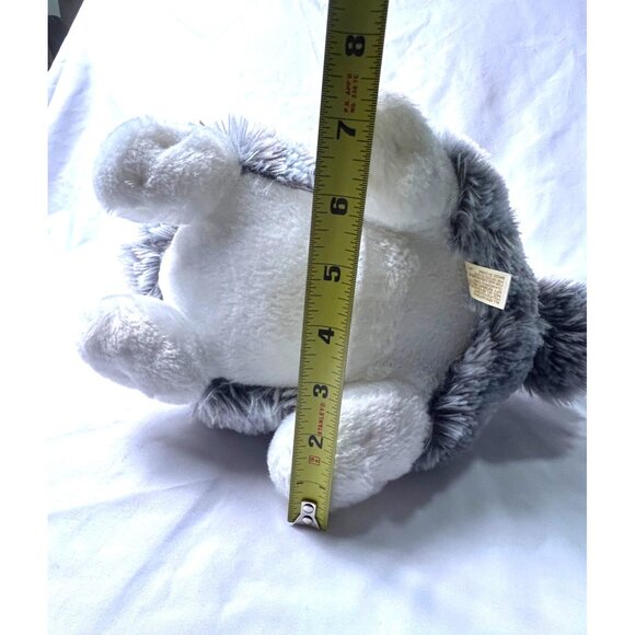 Dan Dee Collectors Choice Plush Gray Bunny Rabbit 14”  Polyester Fiber Stuffy - Picture 5 of 8